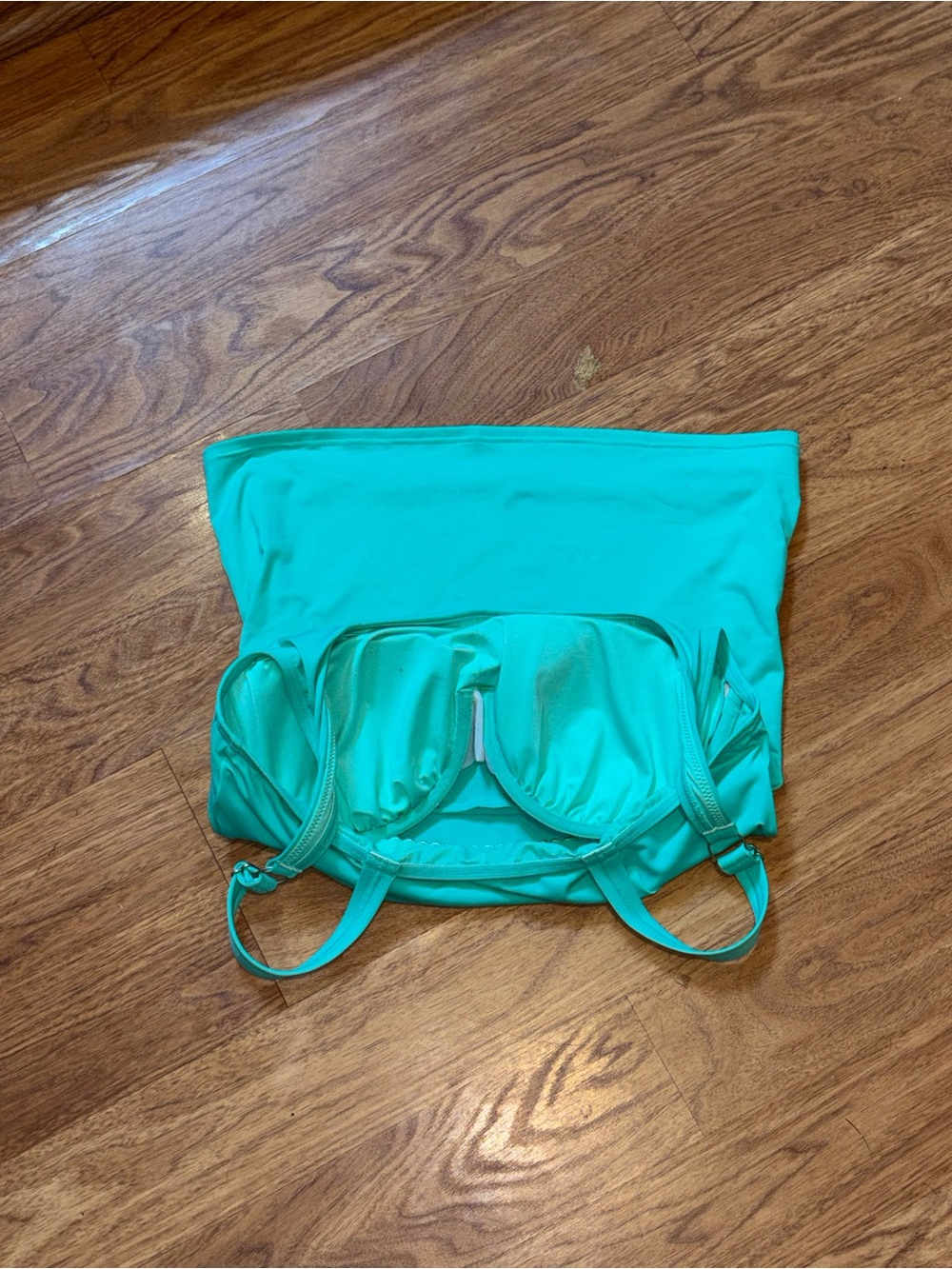 Tankini - NWT Lands’ End Minty Green Swim Tankini Set - Picture 4 of 5